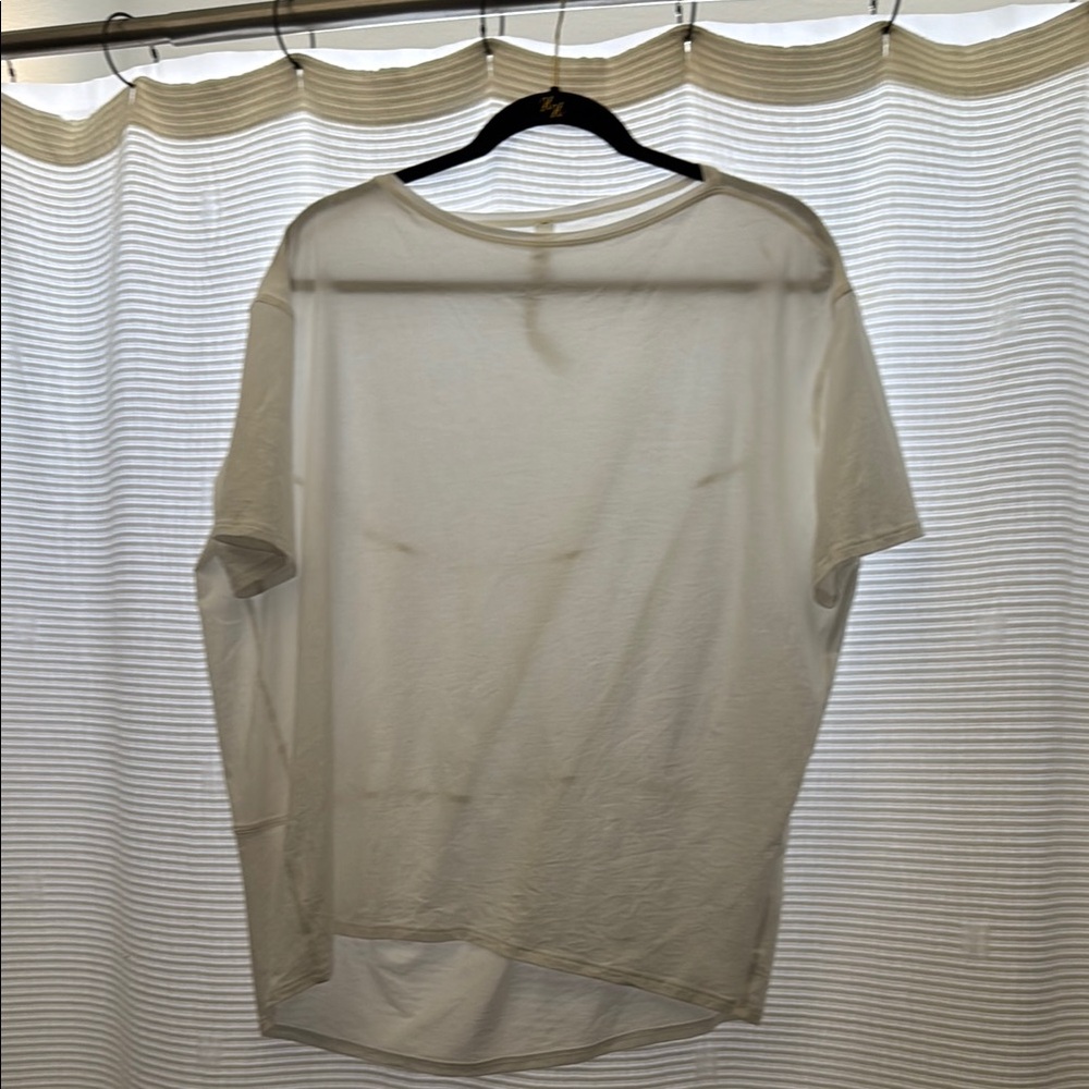 Lululemon Classic White Shirt